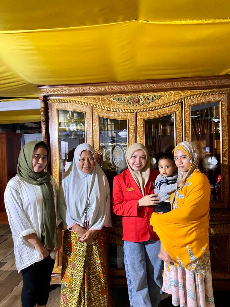 Kunjungan keempat (01 Mei 2023) : Bertemu keluarga dari ibu dila dan anaknya